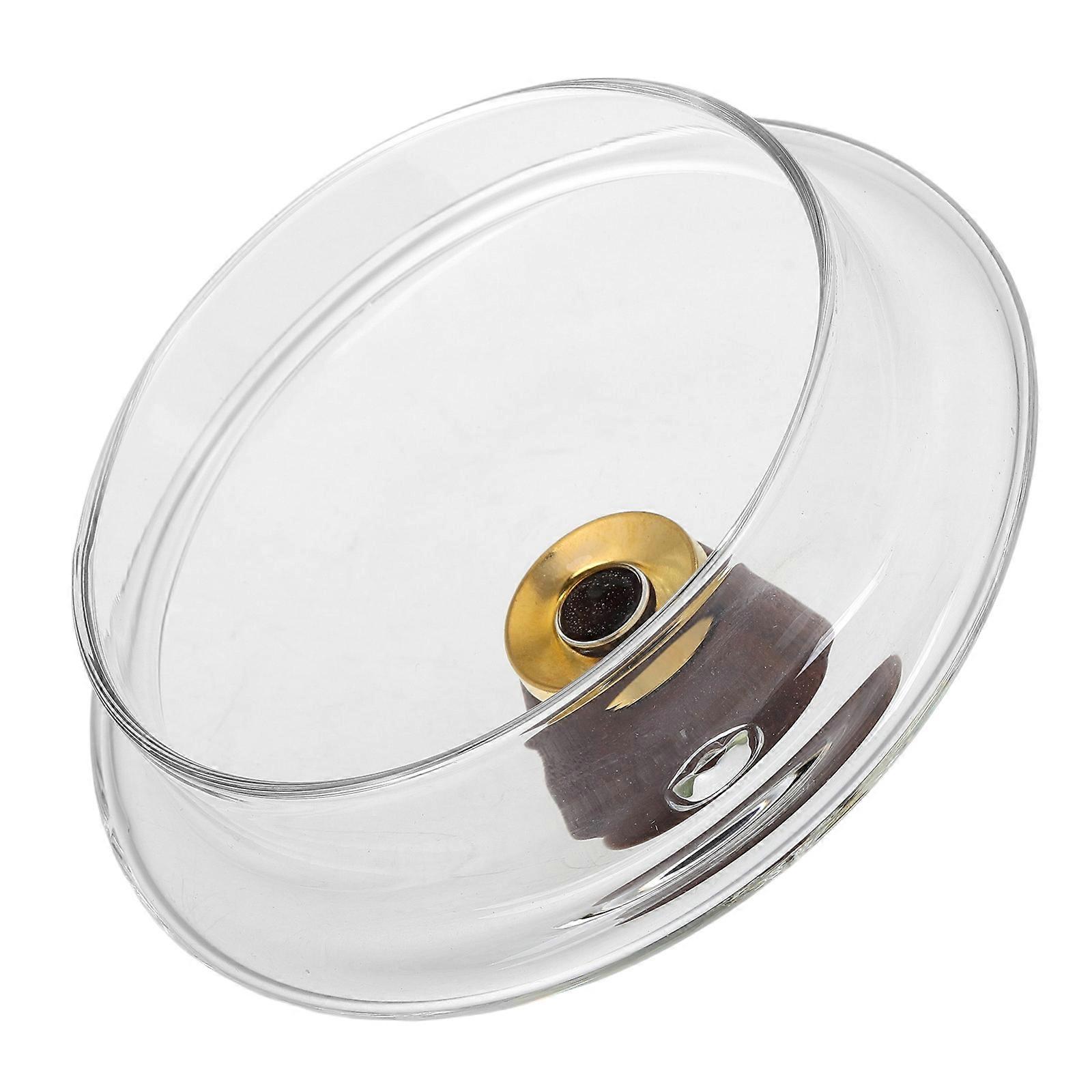 5Pcs Replacement Glass Lid for Teapot Brewing with Transparent Cover