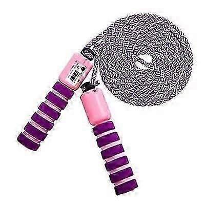 Kids Jump Rope,Toddler Girl Counter Jump Rope,Adjustable Built-in Counter and Soft Handle for Fitness School Play or Activity