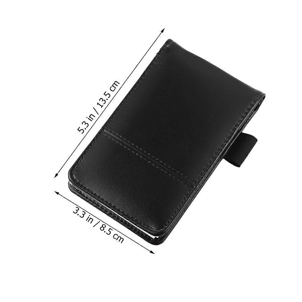 Practical A7 Notebook Portable Memo Pad for Writing on Black Note Paper