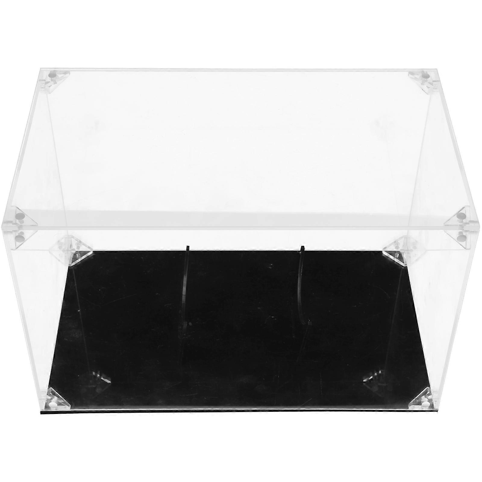 Rugby Display Box for Storage Multi-Function 2Pcs Transparent Acrylic Case