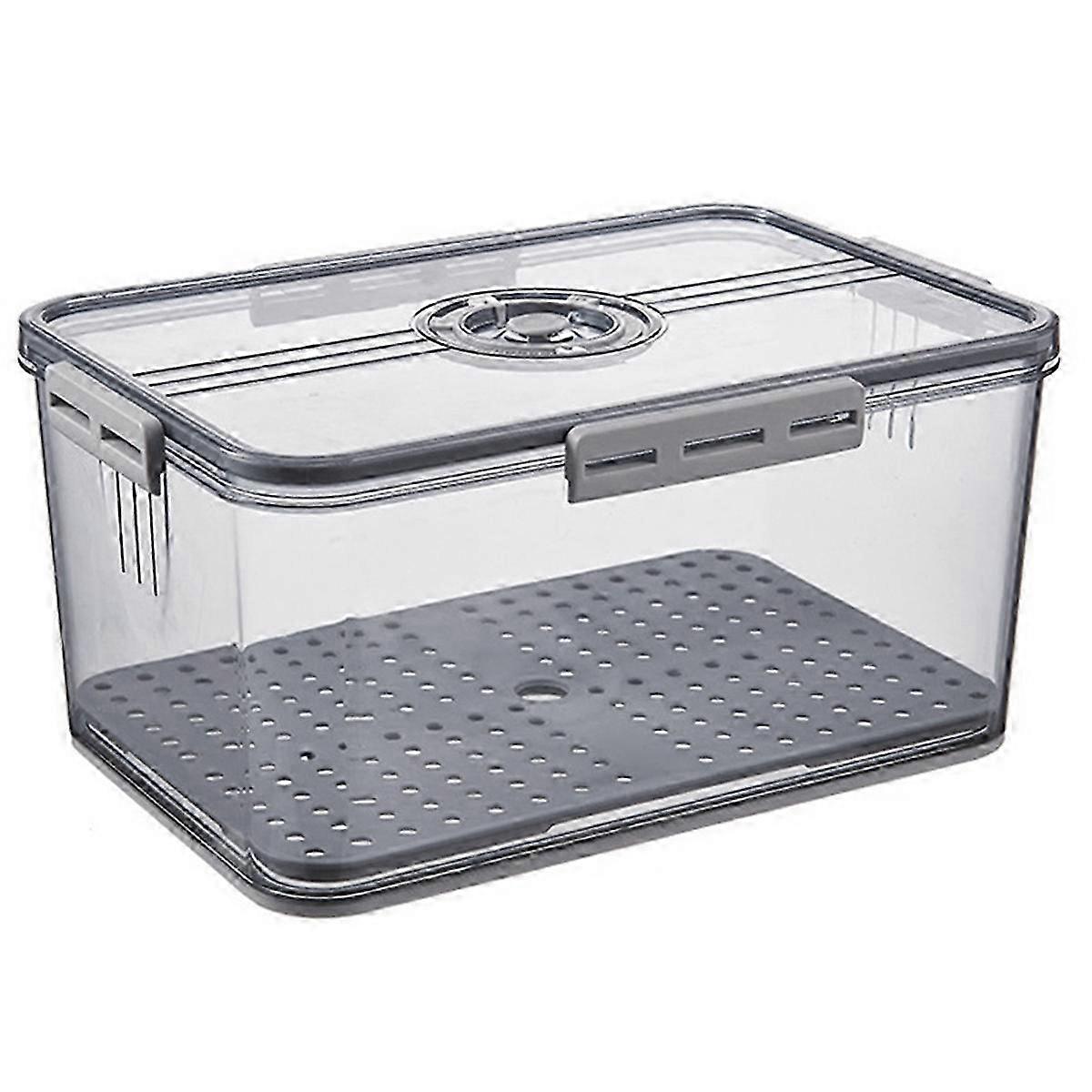 Bread Box Airtight Bread Boxes suitable for Kitchen Counter, Time Recording Bread Storage Container with Lid