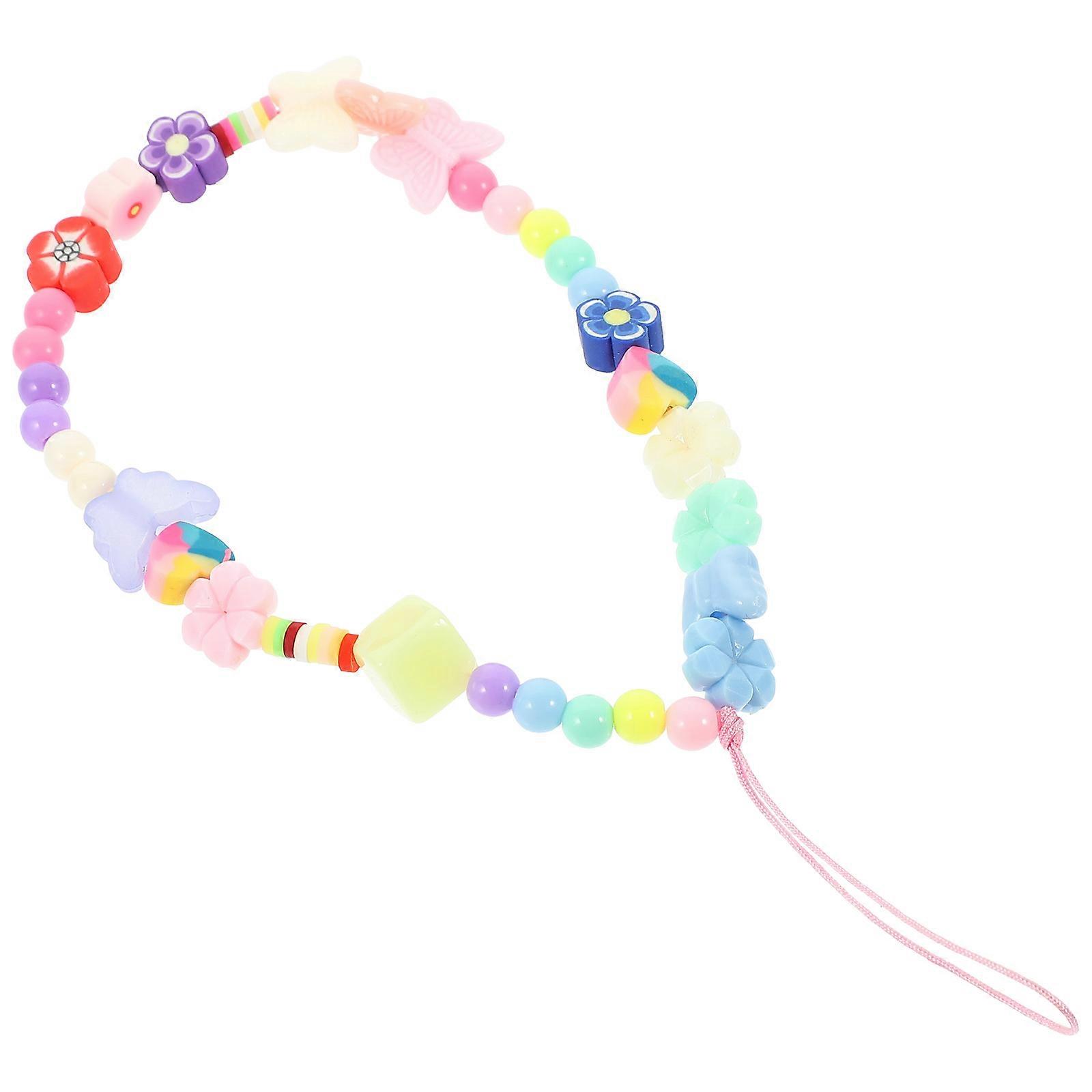 Phone Chain Beaded Lanyard for Decoration