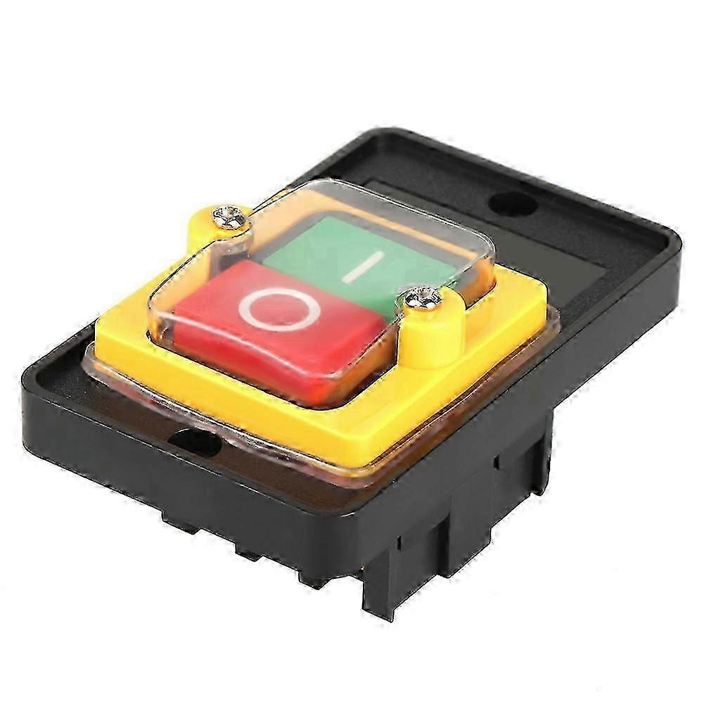 1Pcs KA0-5 380V 10A Black 2 Position Power Control Pushbutton Push Button Switch YVL
