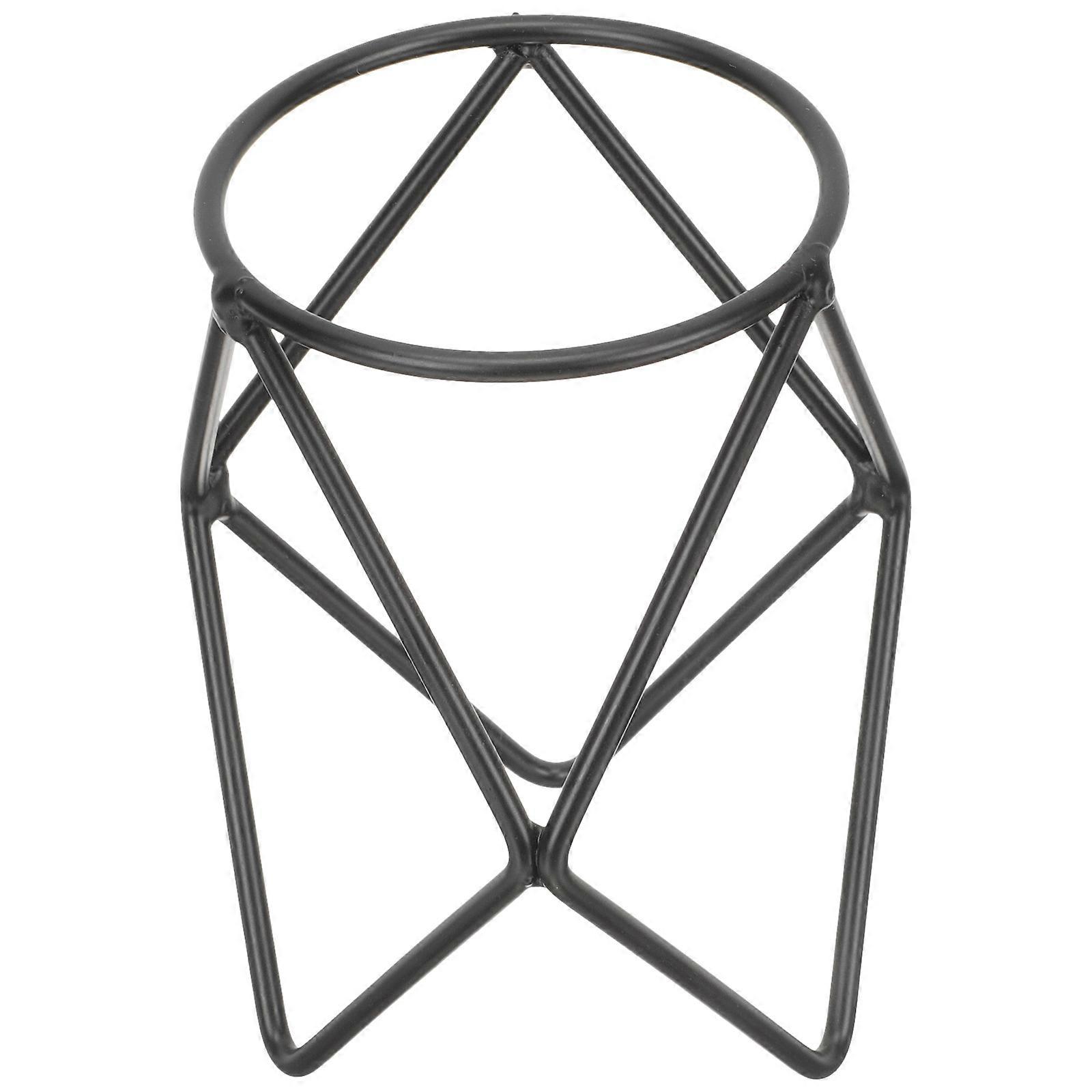 4Pcs Iron Display Stand For Crystals And Globes Storage Rack In Simple Design Suitable For Home And Office Use