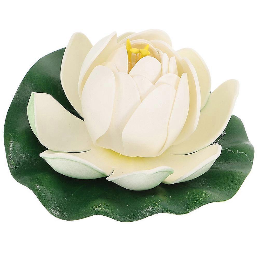Artificial Lotus Flower Floating Decor for Decoration 4Pcs Set