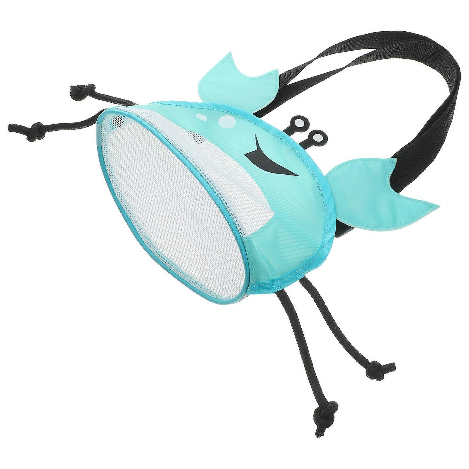 Shell Bags for Kids Crab Shape Bag for Collecting Shells 3Pcs