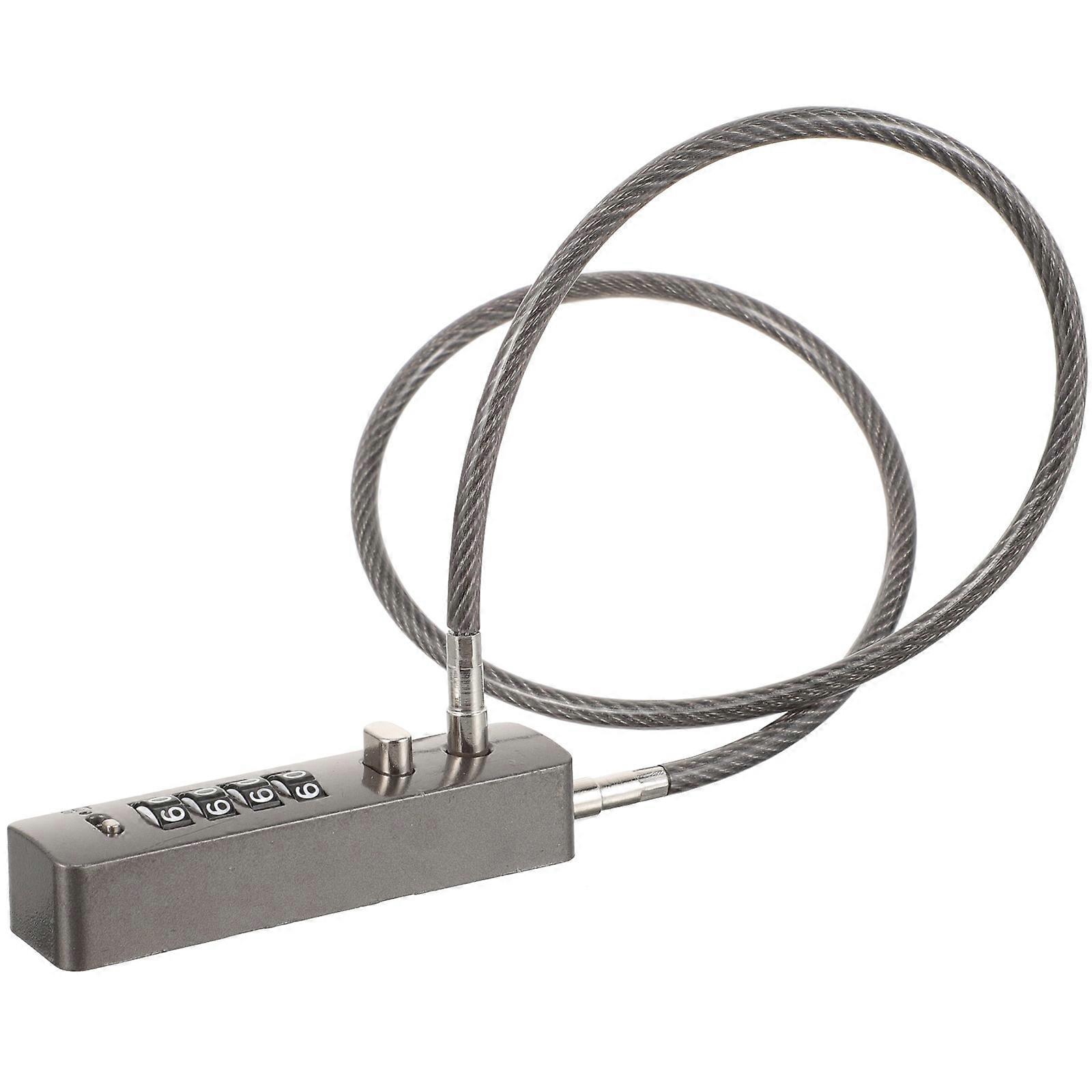 4- Combination Cable Lock For Bicycles Outdoor Activities Security Lock 3Pcs