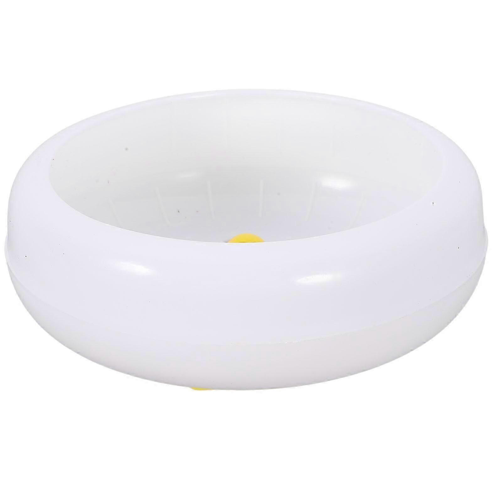 Super Silent Hamster Exercise Wheel Quiet Running For Small Pets Round Shape Plastic 1Pack