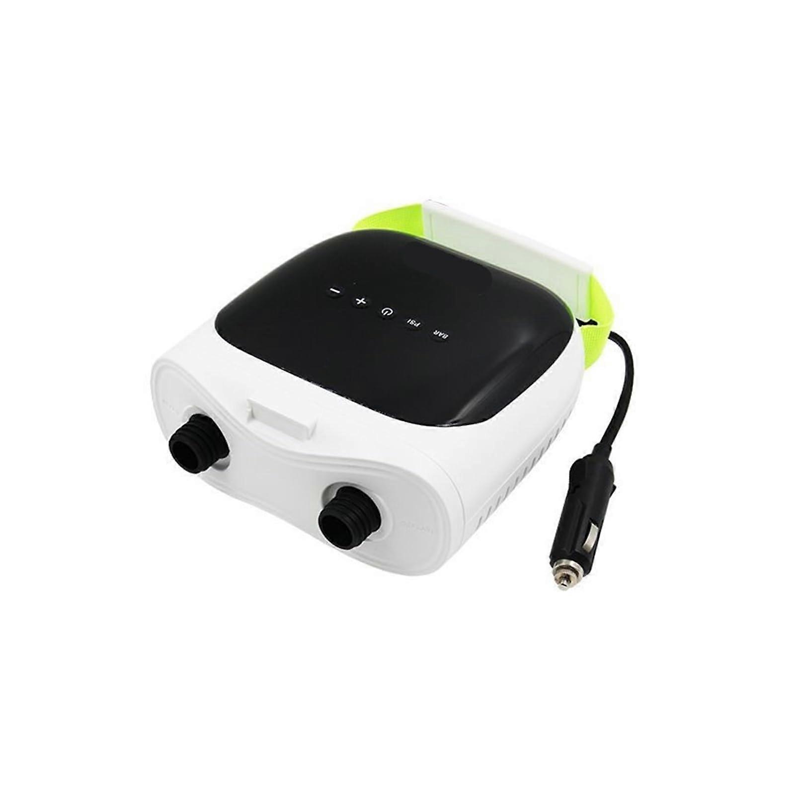 Car Air Pump Electric Wireless Inflator 20 PSI With 6 Nozzles For Paddle Board Mattress Motorbike Bike