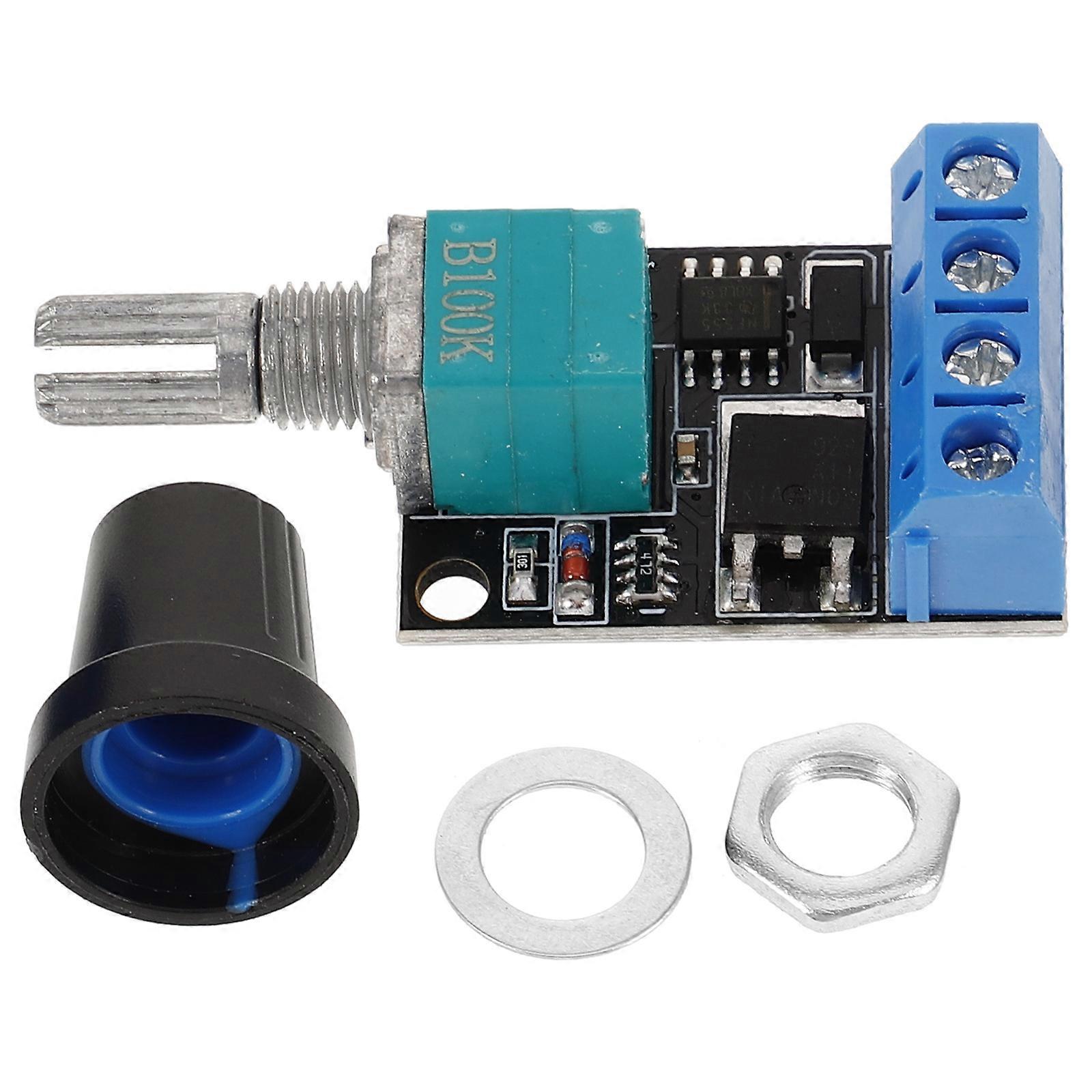 Low Voltage Motor Speed Controller for Motor with Adjustable Control 3Pcs