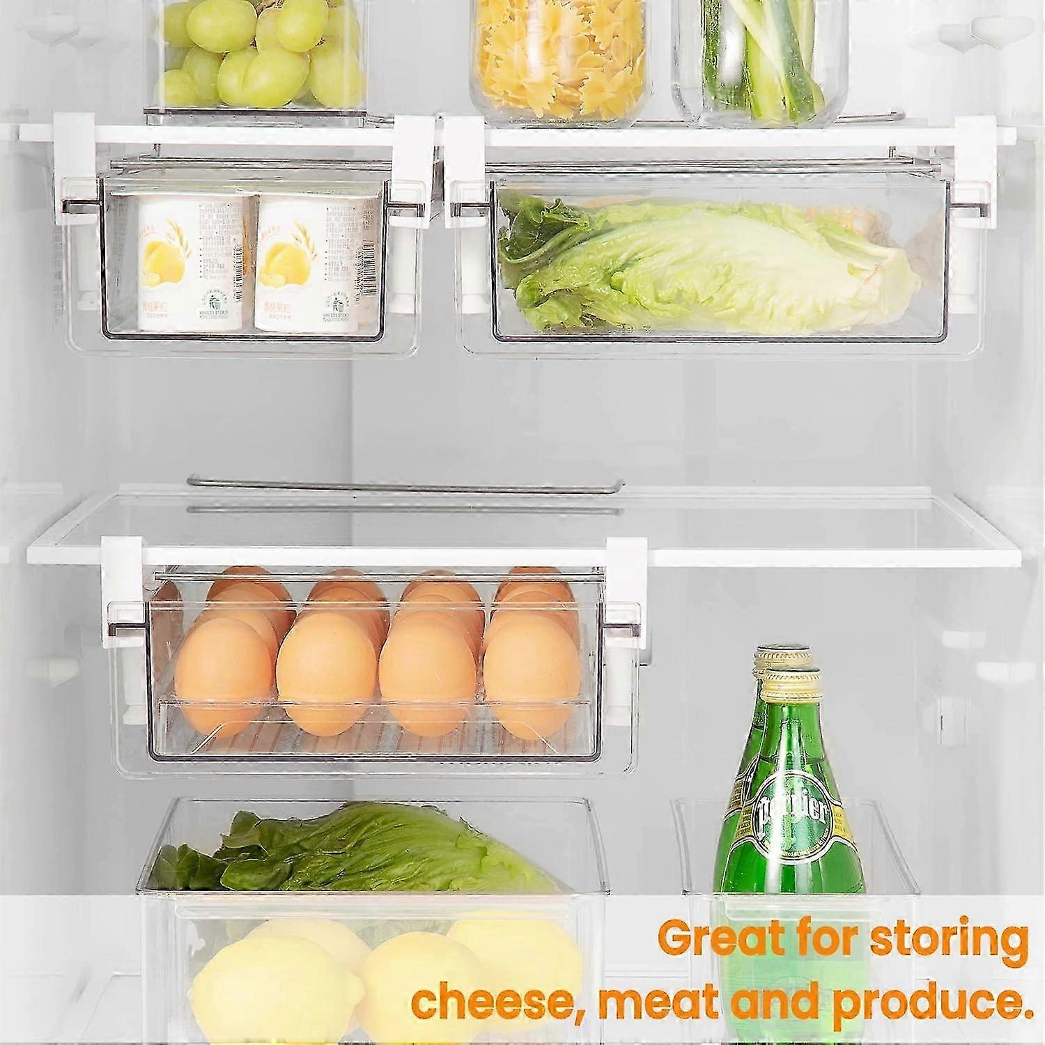 25-26 Large Fridge Under Shelf Drawer for Produce Storage L Size