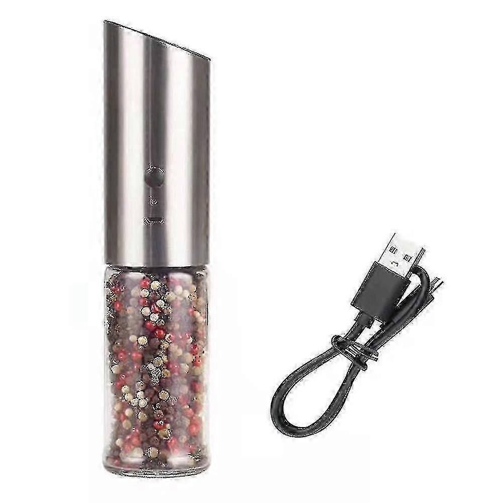 Electric Pepper And Salt Grinder - Rechargeable Mill -adjustable