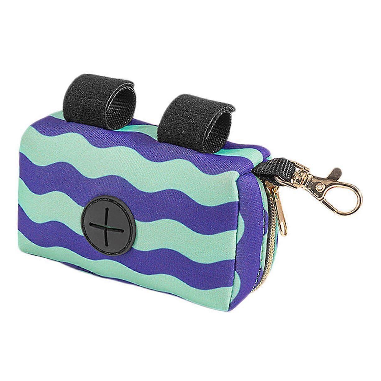 Pet Waste Pouch Compact Dog Poop Bag Carrier For Walks Hikes Runs, Lightweight Portable, Assorted Colors