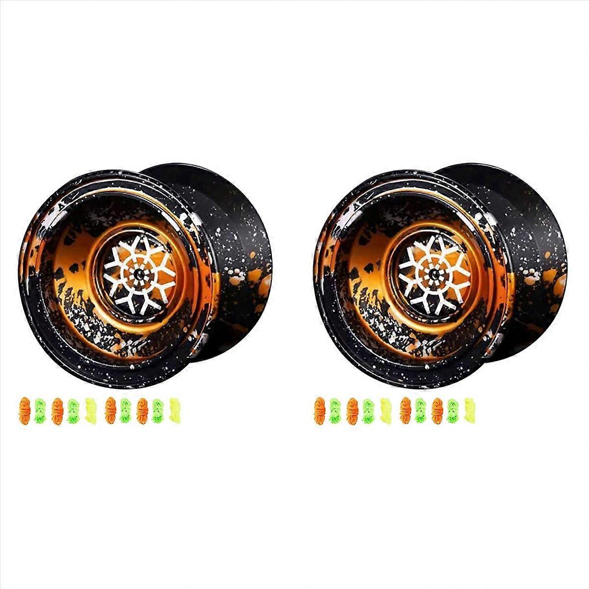 Aluminum Beginner Yo-Yos Ball for Yoyo Players with 10 Yo Yo String