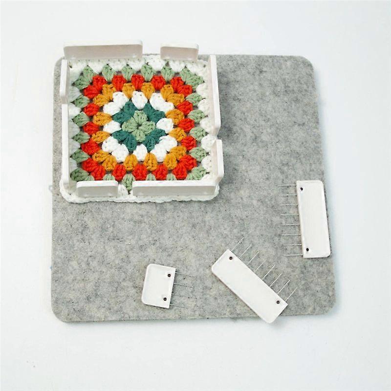 25Pcs Knitting Blocking Combs & 100Pcs Pins Blocking Knitting Crochet