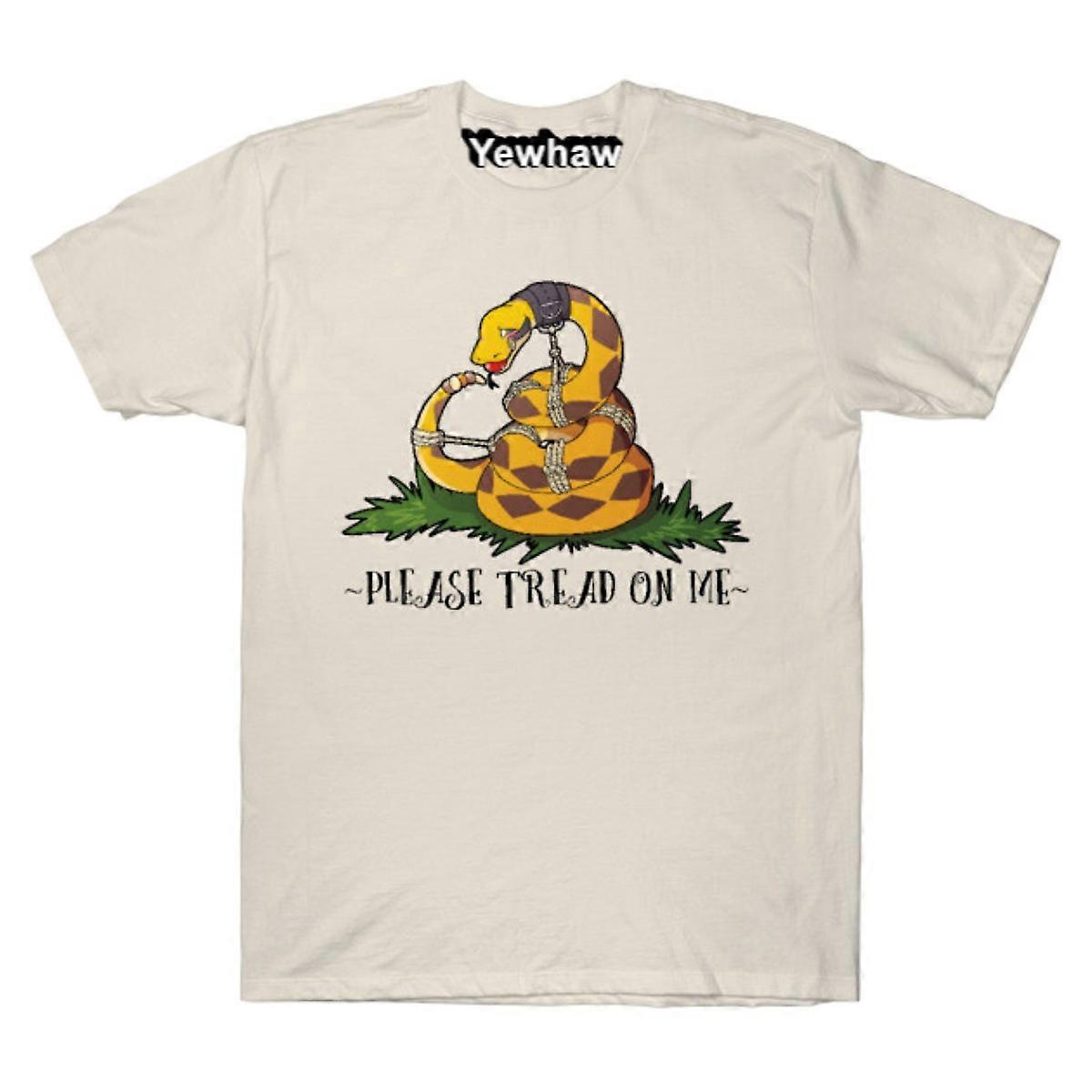 Tričko Please Tread On Me Humor Tee