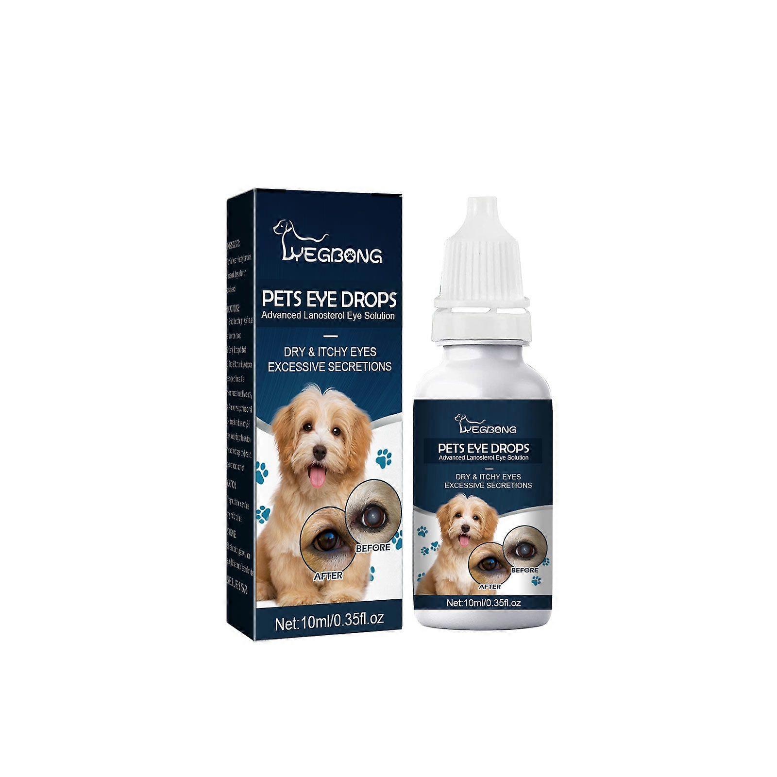 Pet Eye Drops Contain Glycerin