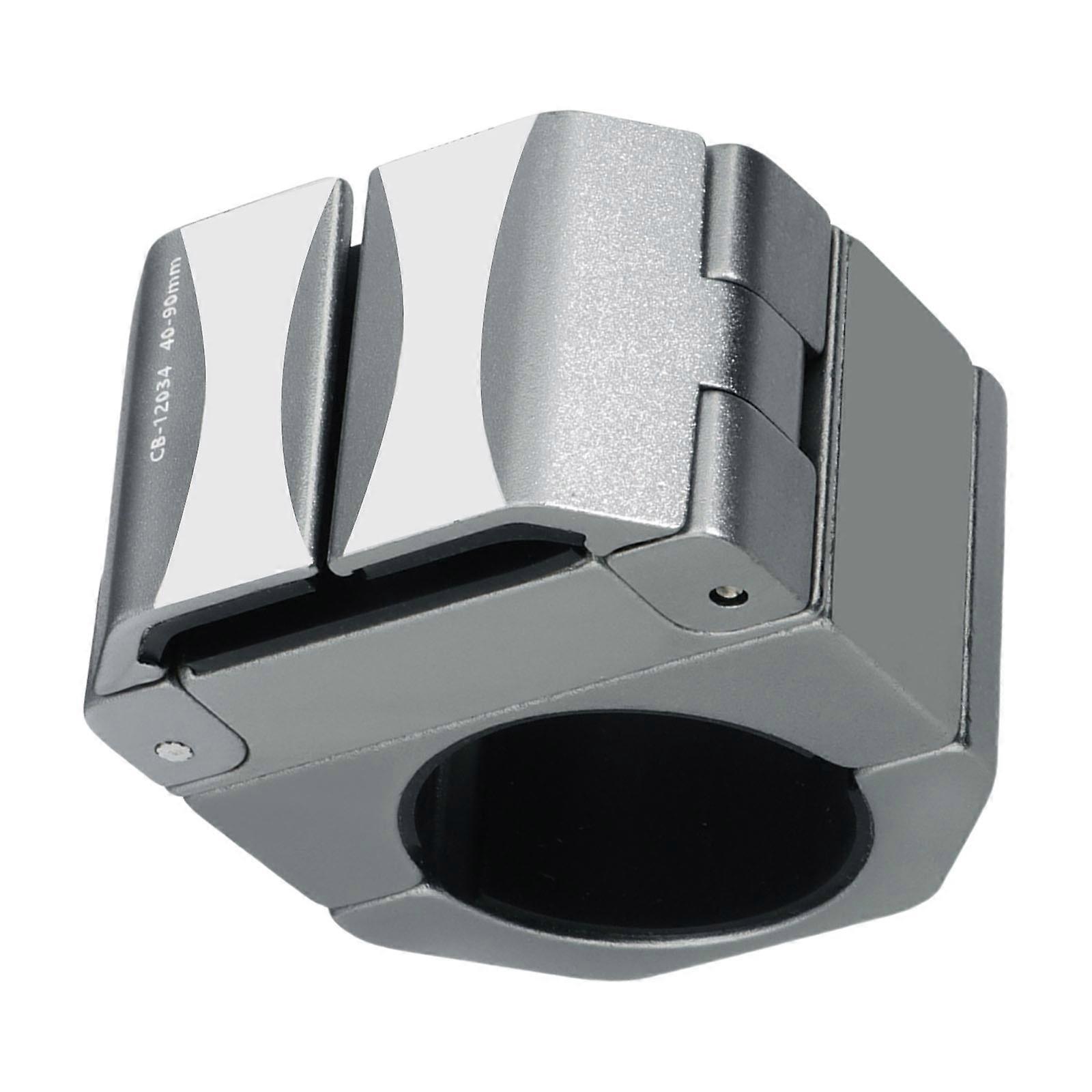 360 Degree Rotatable Bike Phone Holder Comfortable Viewing Angles Phone Stand for Various Phones  Titanium color 1