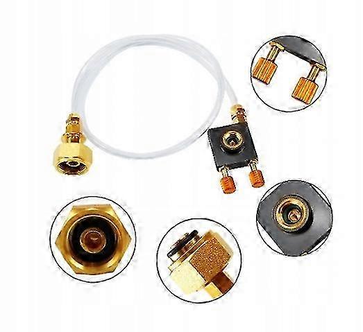 Adapter For Filling The Gas Cylinder Cartridge Hose 70cm