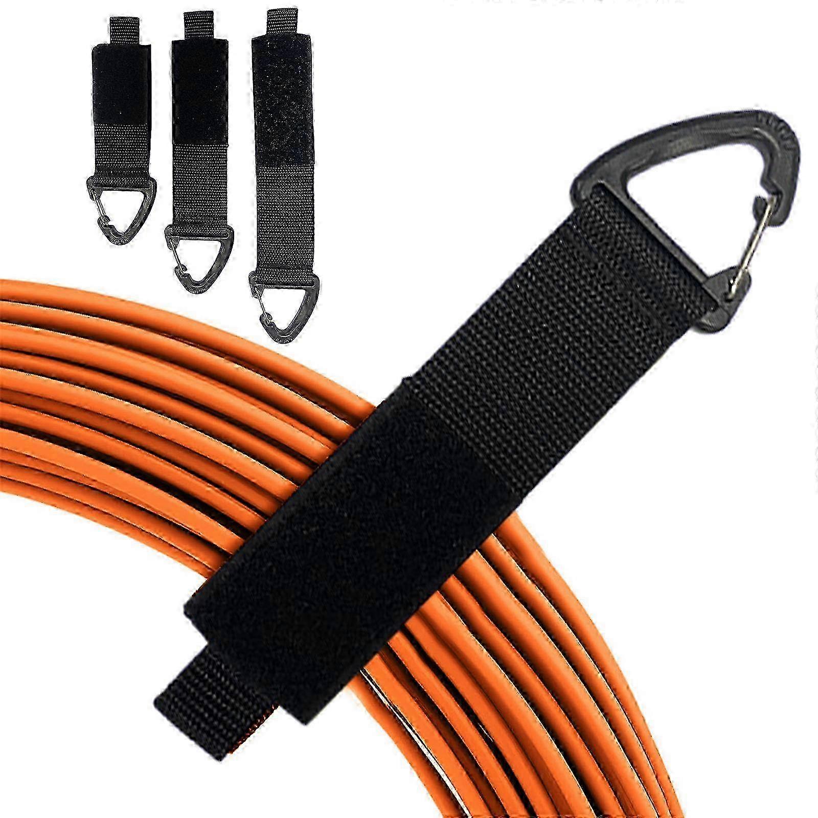Triangle Clips Design Extension Cord Organizer, Reusable And Easy To Use Straps For Organized Home And Garage Spaces (3PCS) 2025