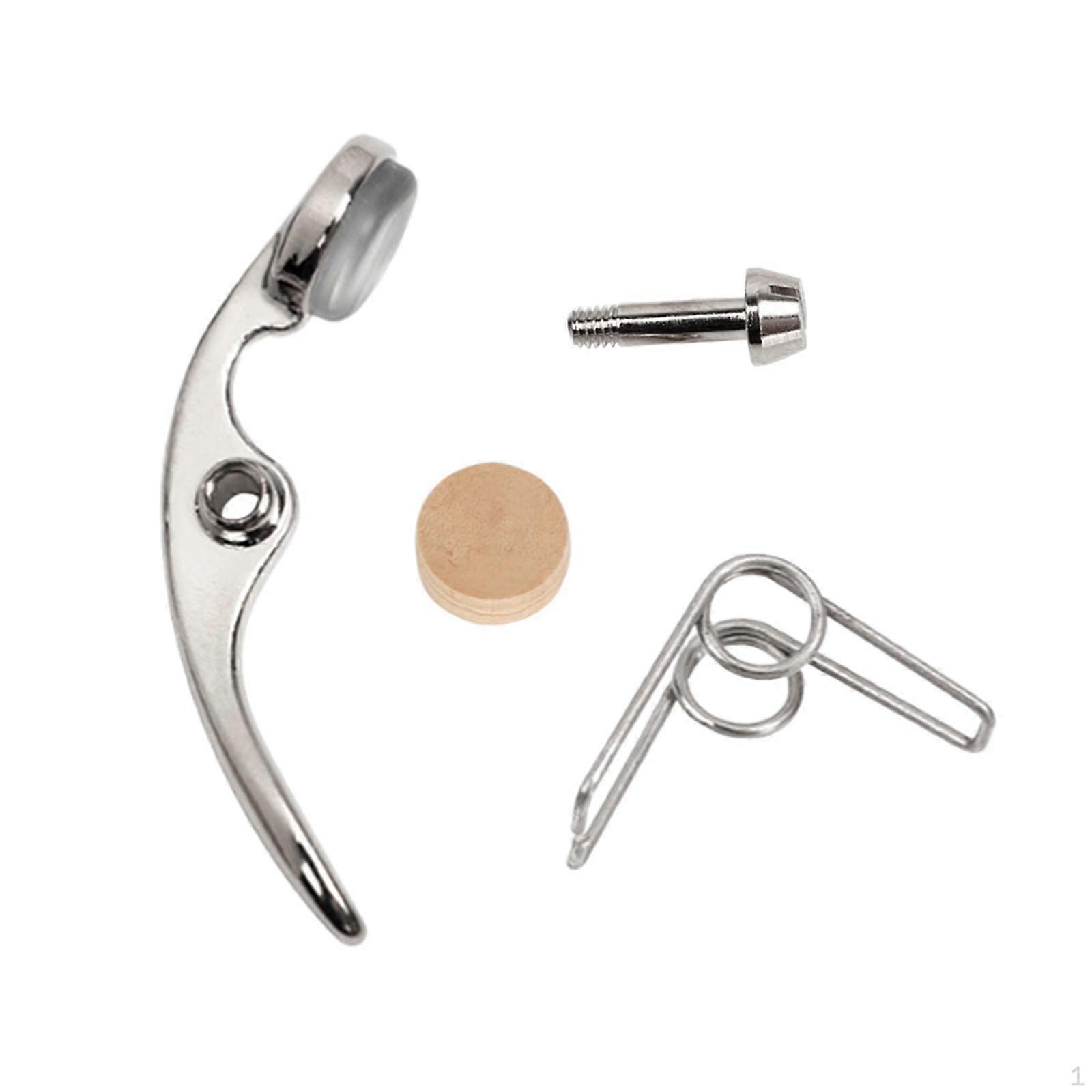 Trumpet Key Water Valve Kit with Spring Cork Pad Player Instrument Accessory
