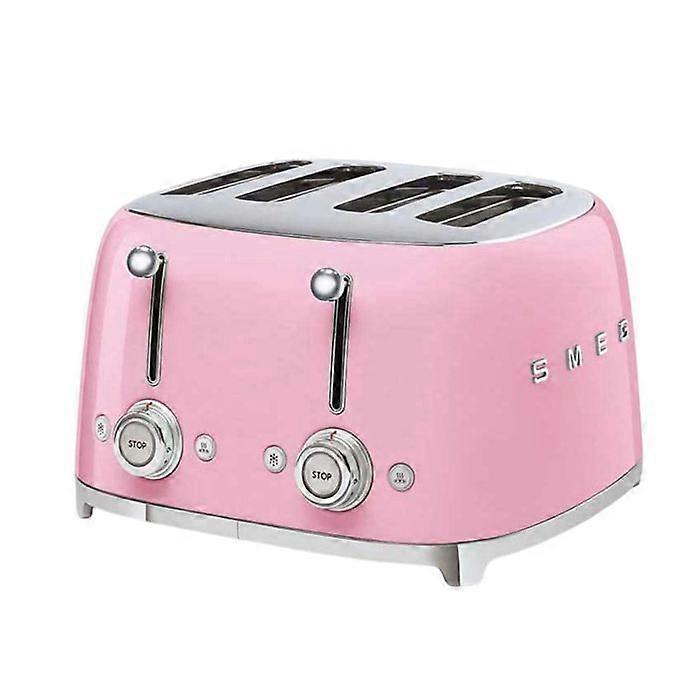 SMEG 4 slice toaster - 1950s - Pink - 2000W