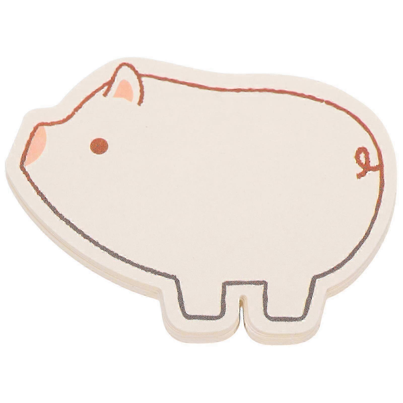 60 Pieces of Animal-shaped Memo Cards: Blank Note Cards for Messages and Memo Writing