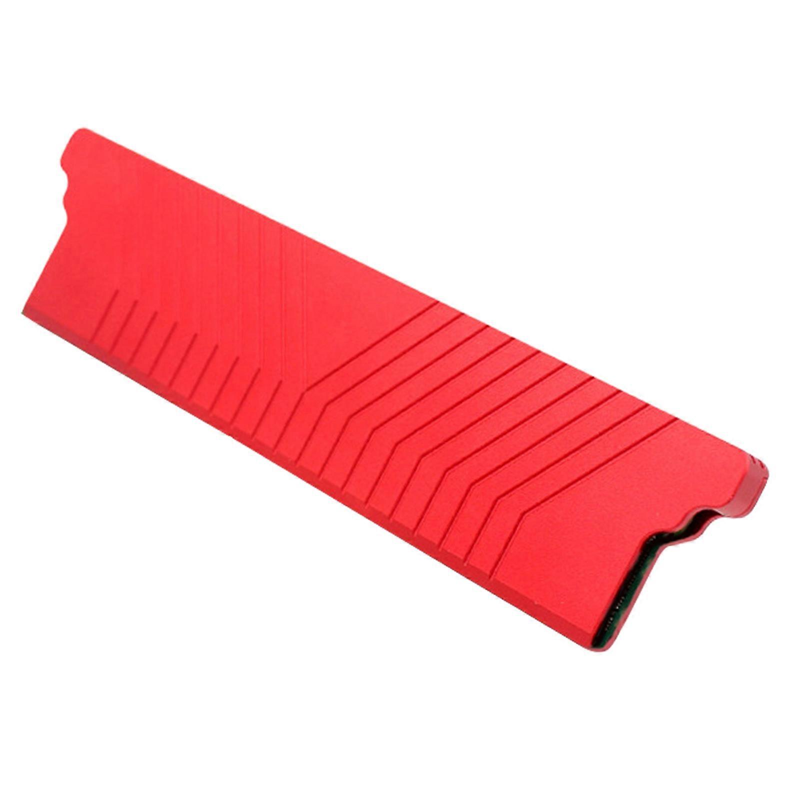 High Performances Aluminum Memory Cooling Module For DDR3 DDR4 DDR5 RAMs Enhances Heat Dissipation System  Red