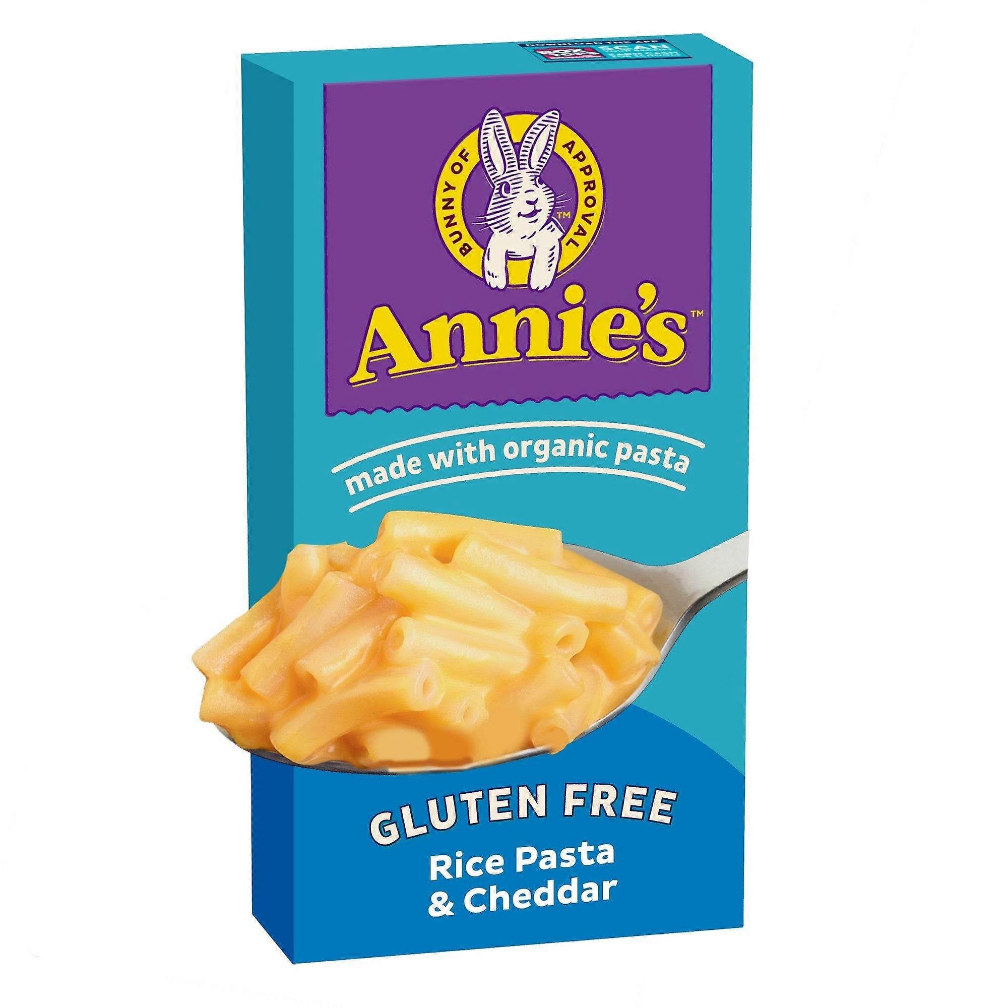 Annie's Rice Pasta & Cheddar Macaroni & Cheese, Gluten Free, 6 Oz