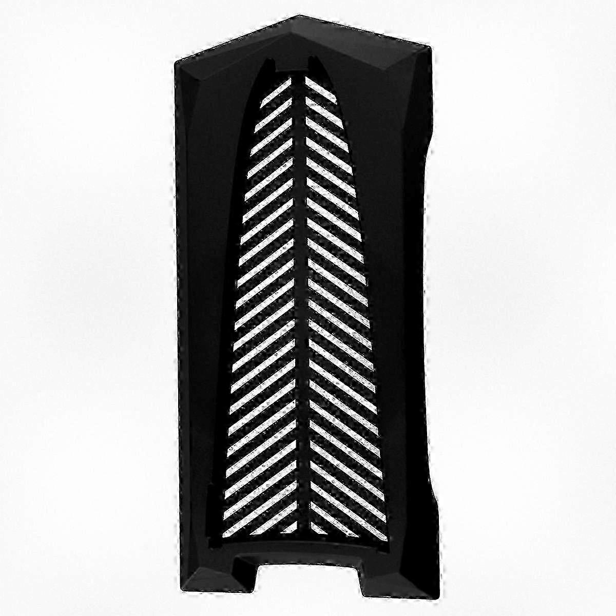 Black Vertical Stand for Slim Digital Edition Console with Cooling Vents and Non-Slip Base