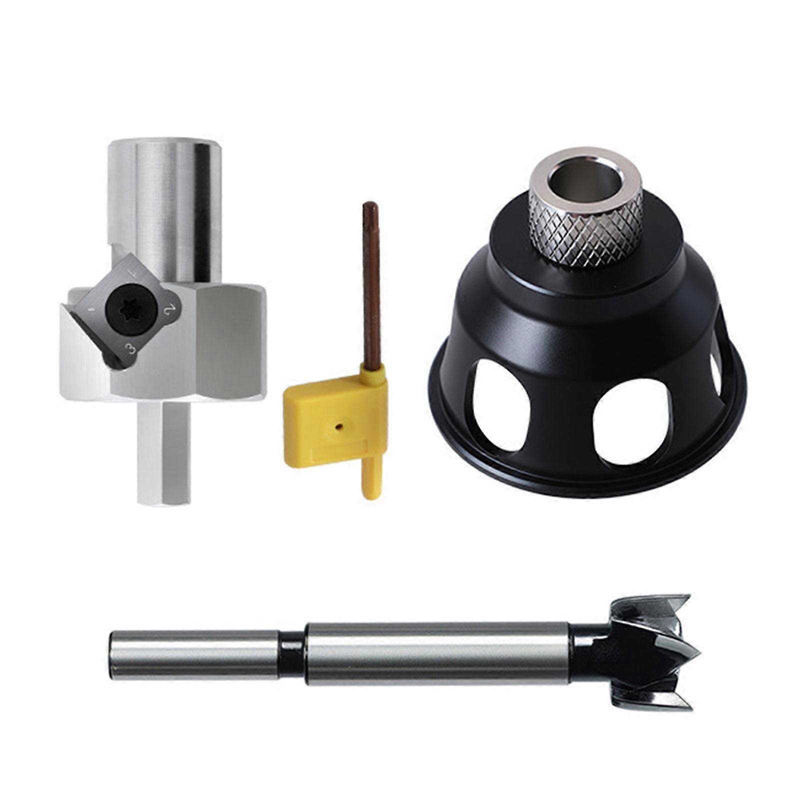 Drill Guide Locator Woodworking Aluminum Hole Puncher For Power Tool Drill Bit Punching Guide Locator Accessories Multicolor