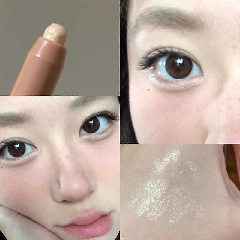 A subtle shimmer eyeshadow stick with matte, pearlescent, or shimmery highlights for a flawless, one-touch makeup look.
