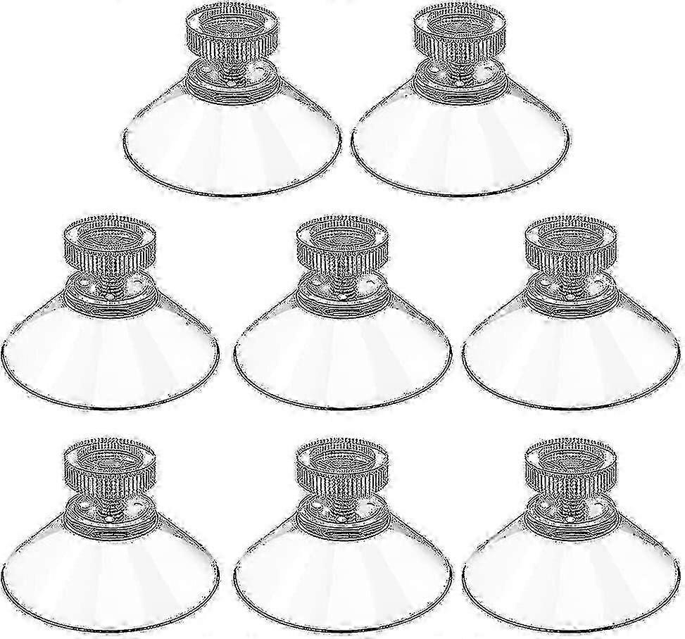 أكواب شفط 40 مم مع خيوط M5 ستانلس ستيل - 8 قطع للاستخدام العام