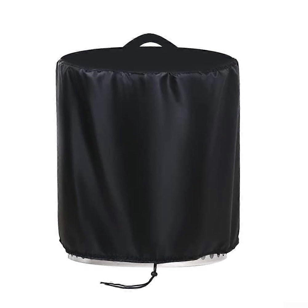 Waterproof and UV Resistant Fire Cover 210D/600D Oxford Cloth, Reinforced Handle, Adjustable Drawstring, 56x36cm