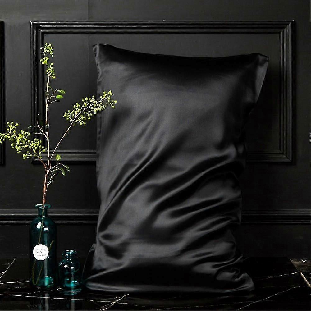 100% Silk Pillow Case Solid Color Standard Bedroom