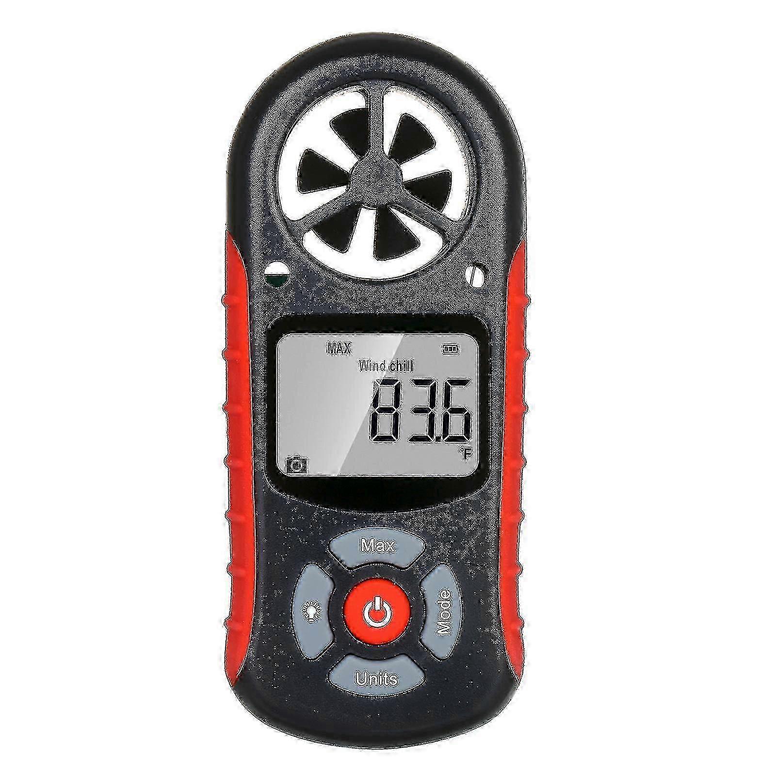 High Quality 8-in-1 Wind Speed Meter Anemometer with Barometer Altimeter Dew Point Measurement for Professional Use