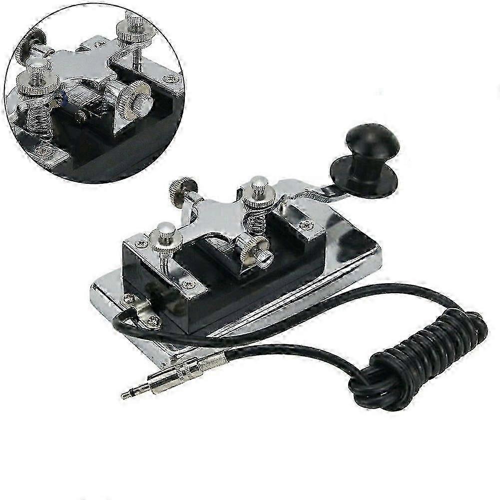 K4 Manual Telegraph Key Morse Code Practice Key For Shortwave Radio CW Communications And Amateur Radio Enthusiasts