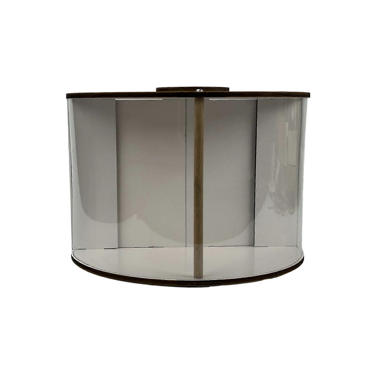 Vinduesfuglefoderautomat til indendørs brug Trævinduesfoderautomater Fuglefoderplatform med 360 graders panoramaudsigt til vilde fugle Flerfarvet