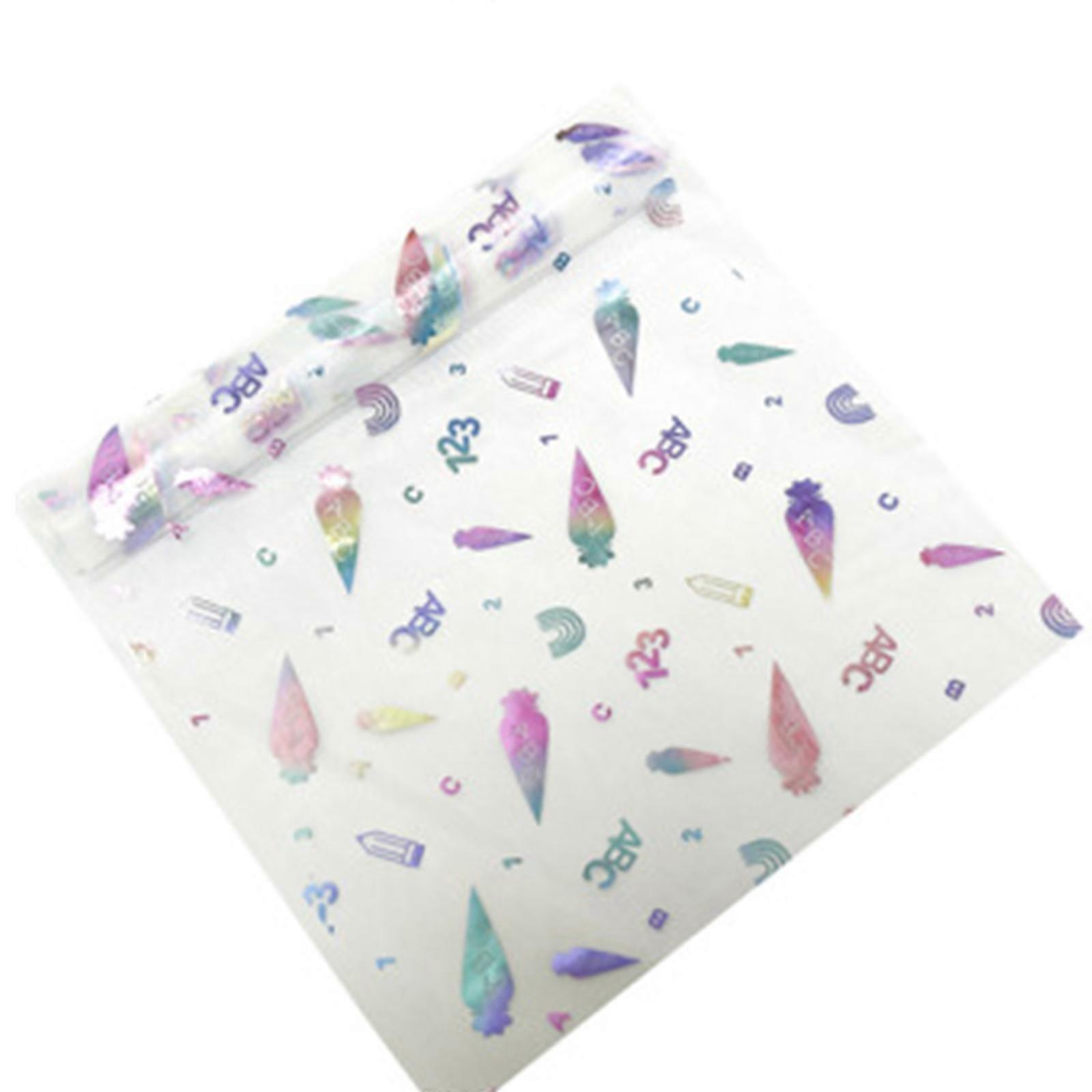 Table Runner Colorful Candy Theme Polyester Fabric Tablecloth for School Functions and Home Festival Use  28X910cm