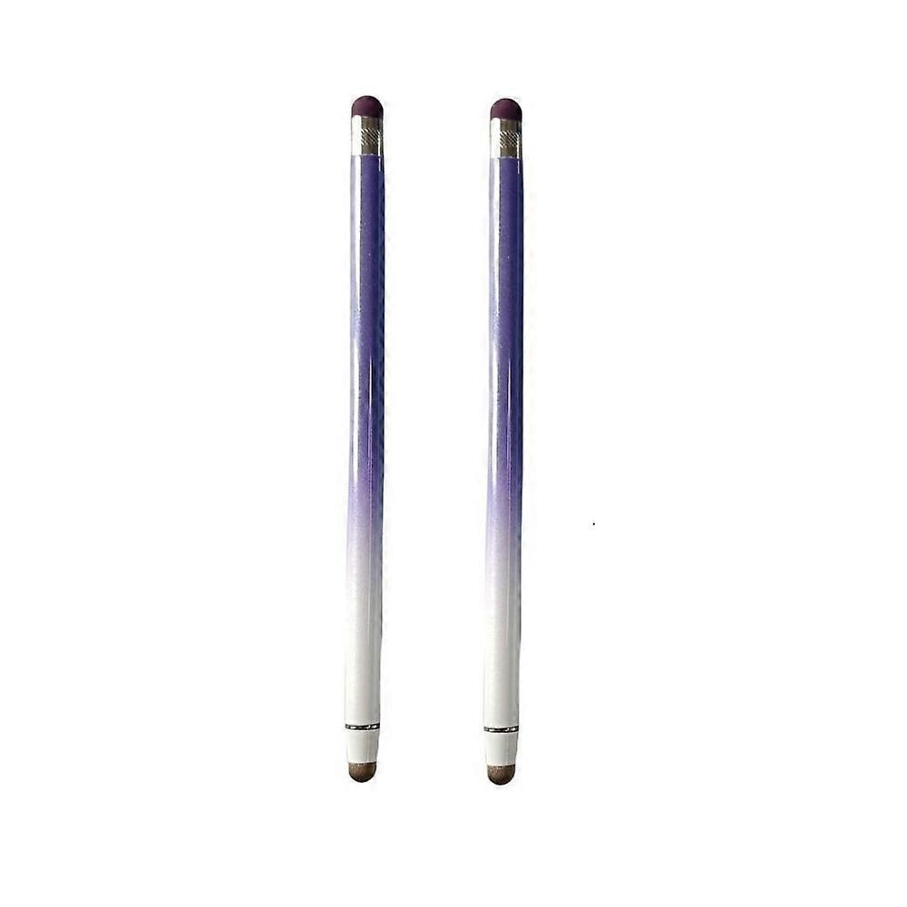 2Pcs 2-in-1 Stylus Pen for Touchscreen, High Sensitivity & Precision Pencil Replacement compatible with iPad, iPhone, Android/Tablets
