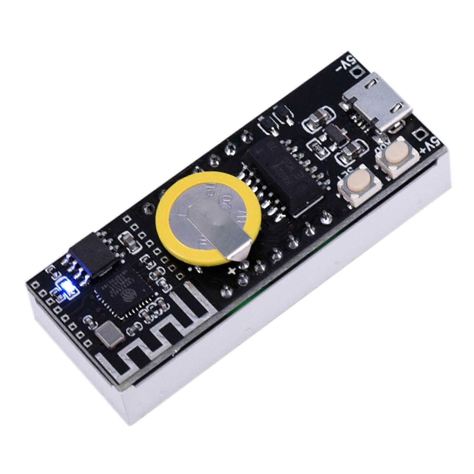 USB 5V Tube Clock Module WiFi Timing Clock Module 0.56'' LED Digital Tube Electronic Clock Automatic Timing Kit Multicolor