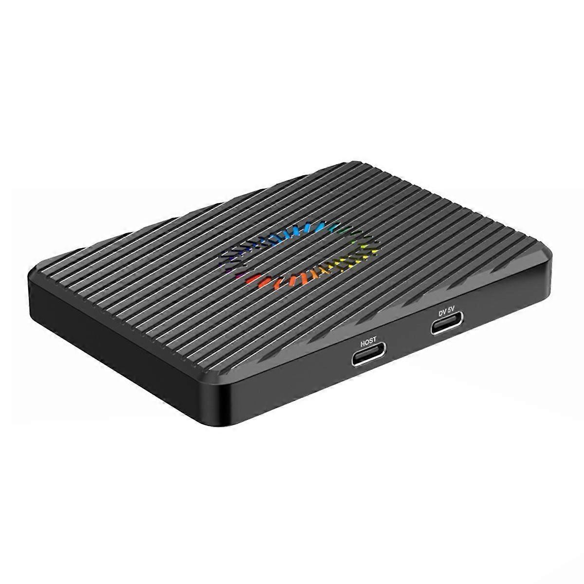 USB3.2 Gen2 10Gbps Speed Transfer M.2 NVMe and NGFF SSD Enclosure Dual Bays M.2 Hard Disk Box Adapte