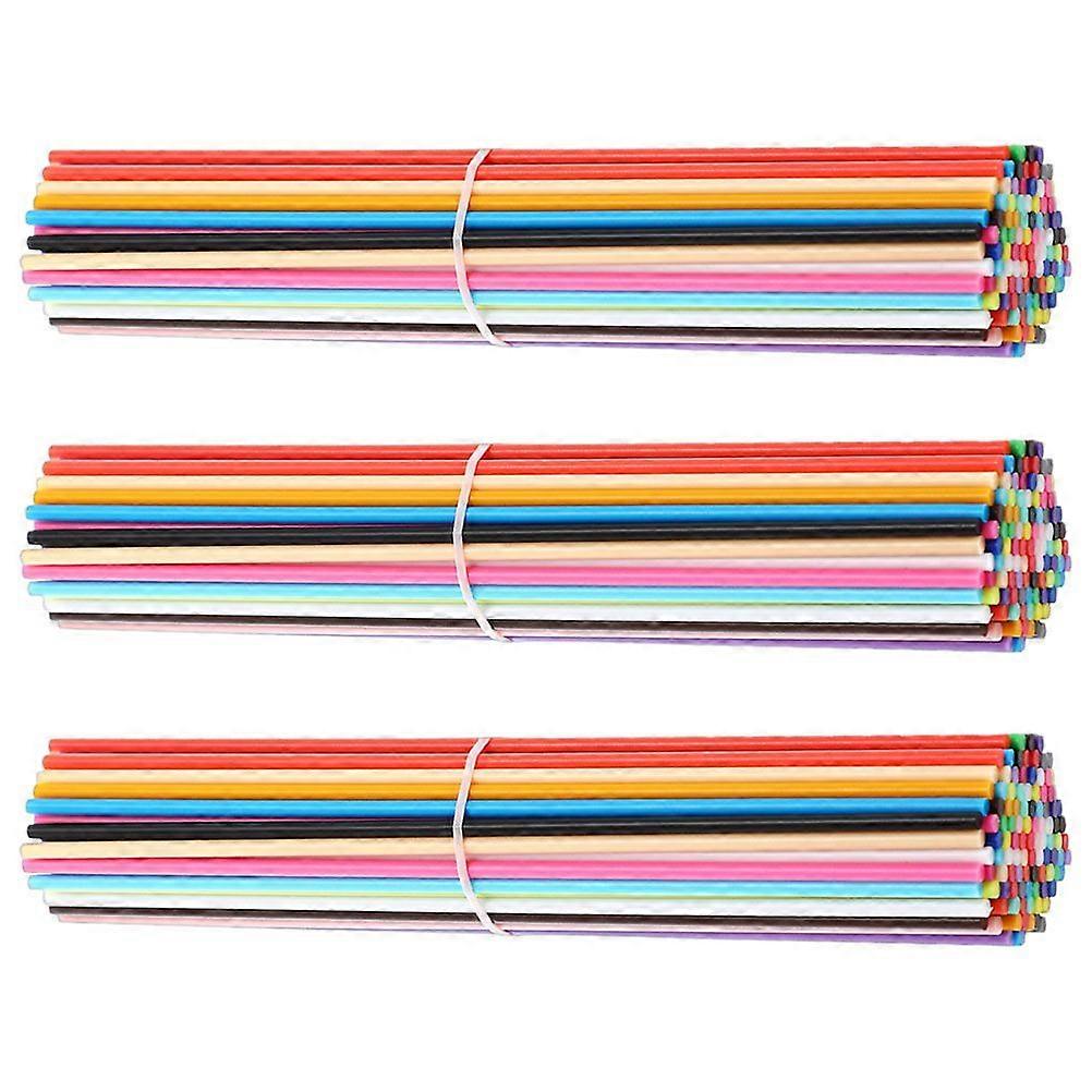 110pcs Low Temperature PCL Filament Refills 22 Colors Compatible with 3Doodler Pen Refills for 3D Printing Pen for Kids Crafting and Doodling