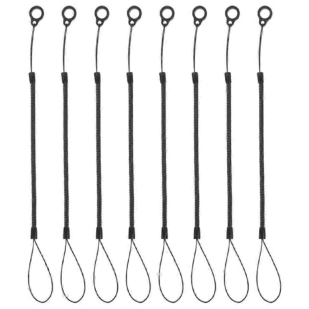 Elastic Stylus Tether Lanyard for 8Pcs Retractable Strap