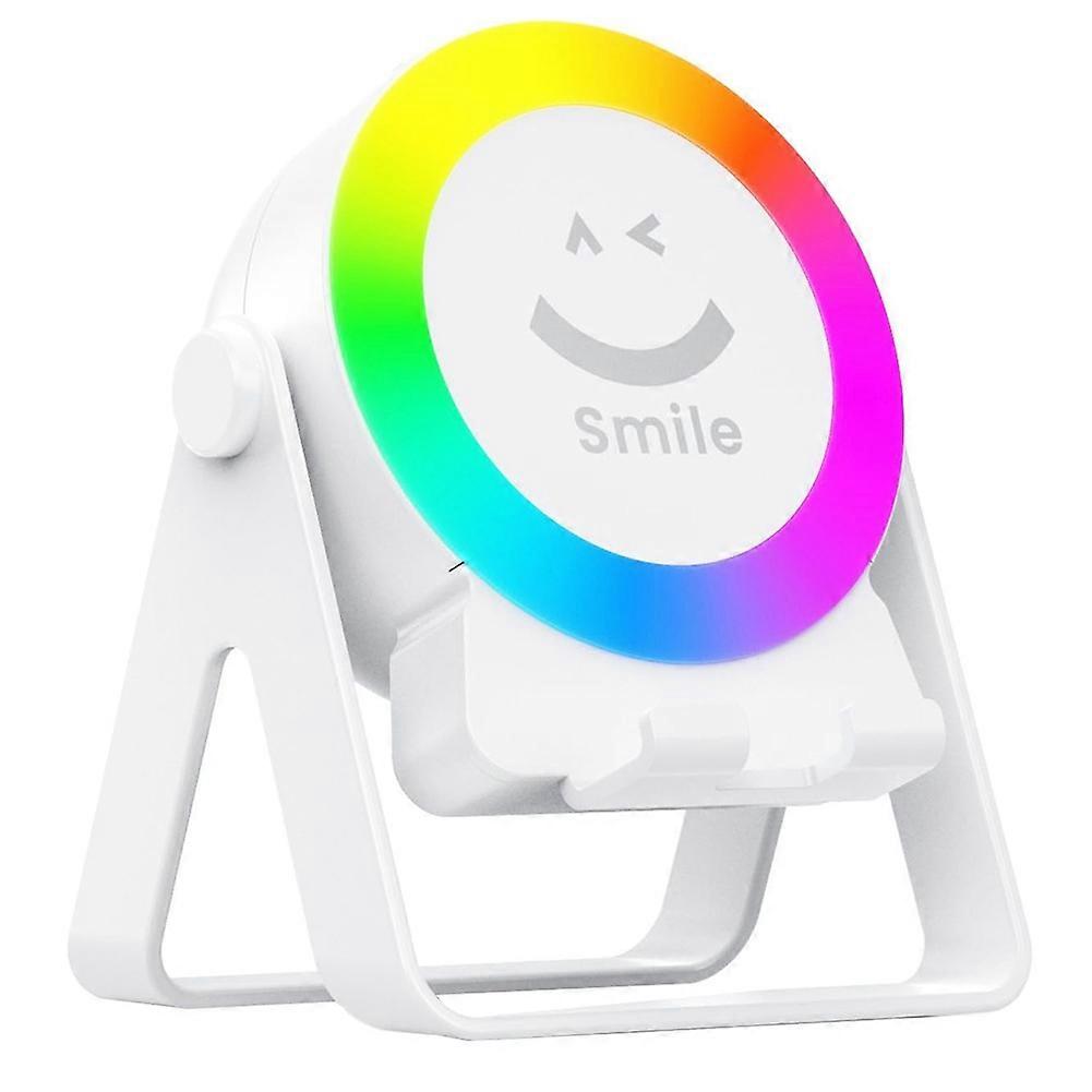 4-in-1 Wireless Induction Audio Bluetooth Speaker Multifunctional Bracket Rechargeable Sense Atmosphere Breathing Light