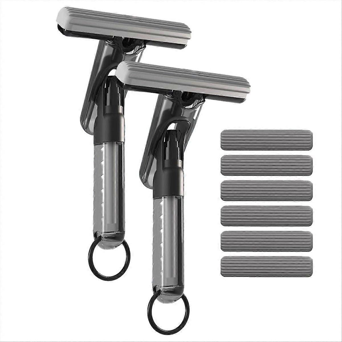  Mop for Countertop Cleaning Sponge Mop with Small Bottle