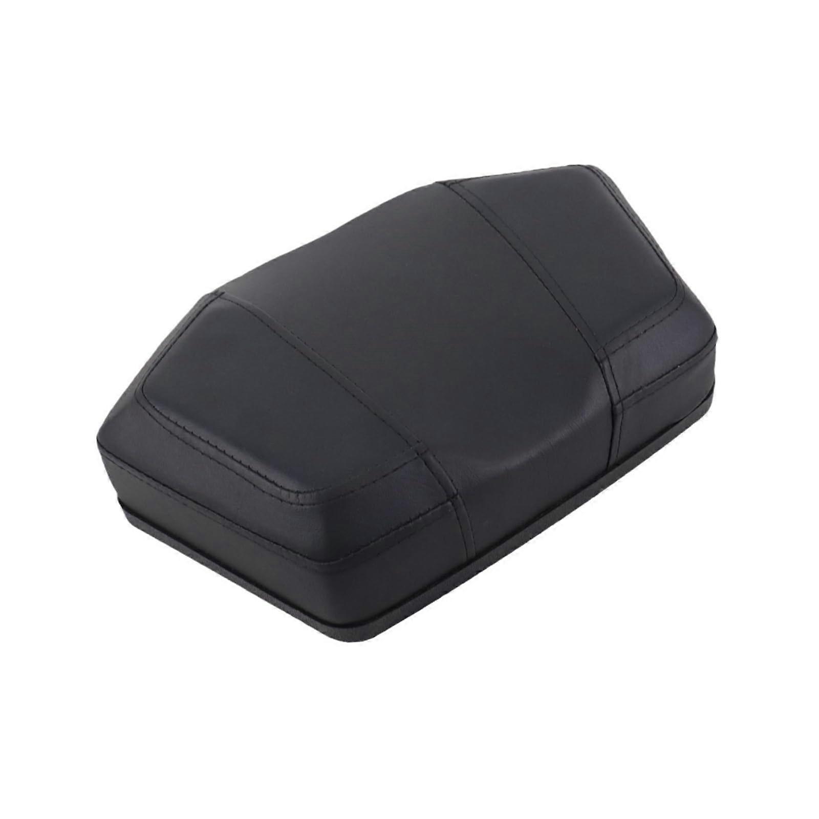 Detachable Motorcycle Passenger Backrest Pad with Cushion for ATV Buggy, Easy Installation