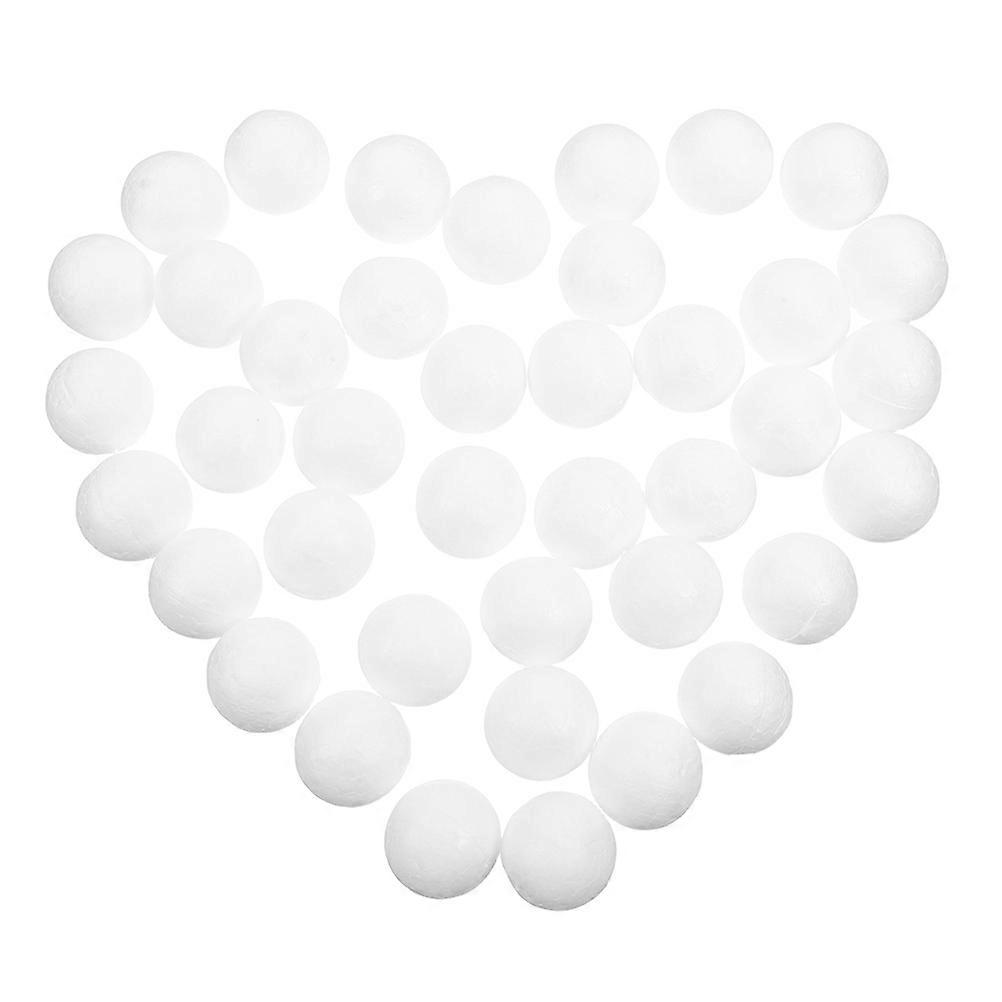 Solid White Foam Balls for DIY Craft Supply 400Pcs Holiday Decor