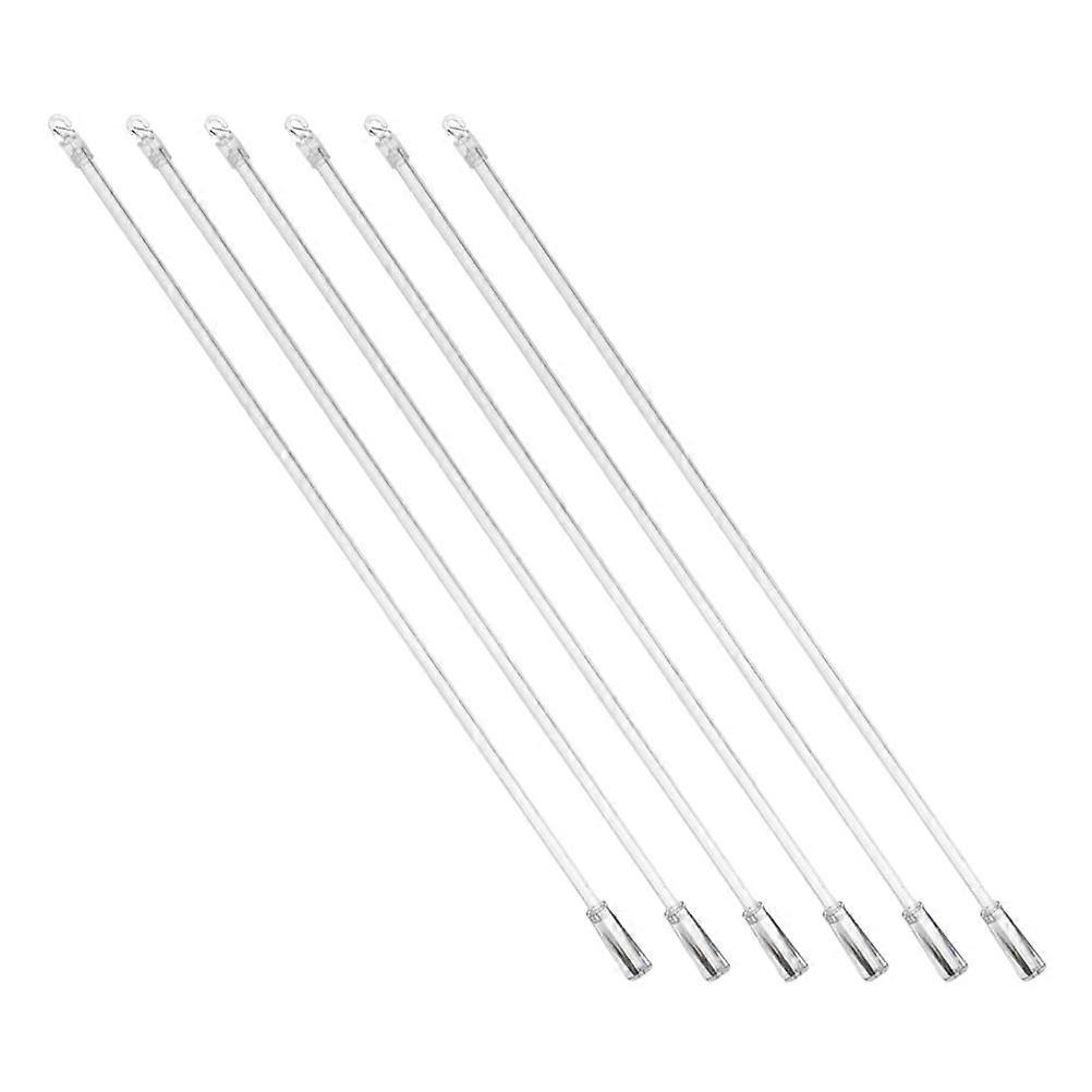 Clear Plastic Blind Wand Replacement 6Pcs for Home Window Blinds