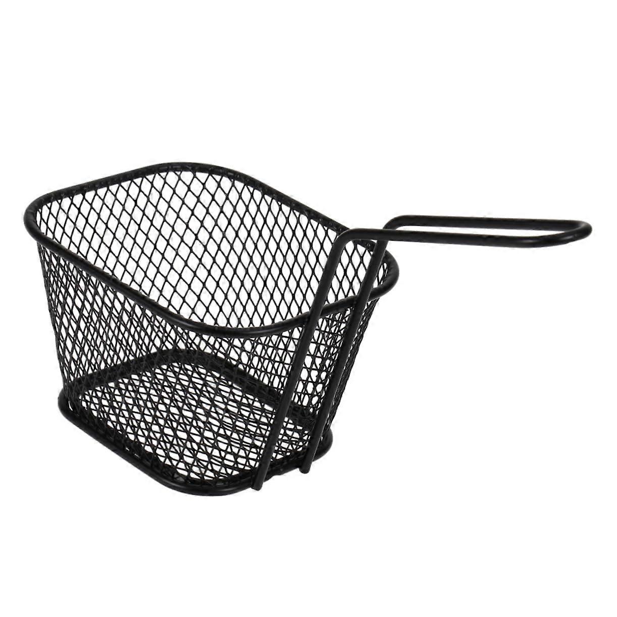 Frying Basket with Long Handle Stainless Steel Mesh Strainer for French Fries, Chicken Wings, Snacks